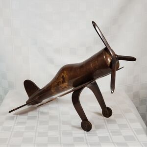 Vintage Bronze WW2 Spitfire